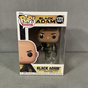 Funko Pop! Black Adam #1232 Vinyl Figure DC Universe OPENED BOX
